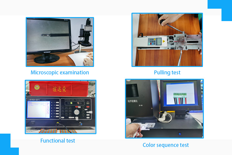 What is the terminal wire harness reliability test?